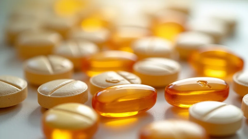 This image shows a bottle of one-a-day vitamins and a glass of water, suggesting a healthy lifestyle.