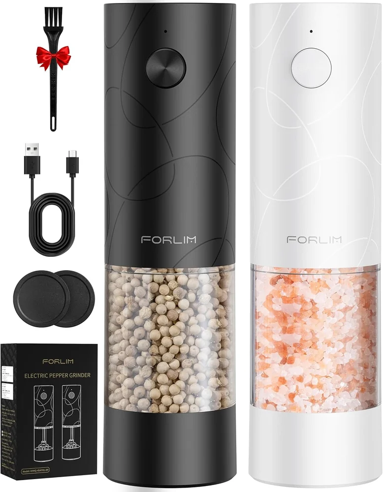 ioion Electric Salt and Pepper Grinder Set
