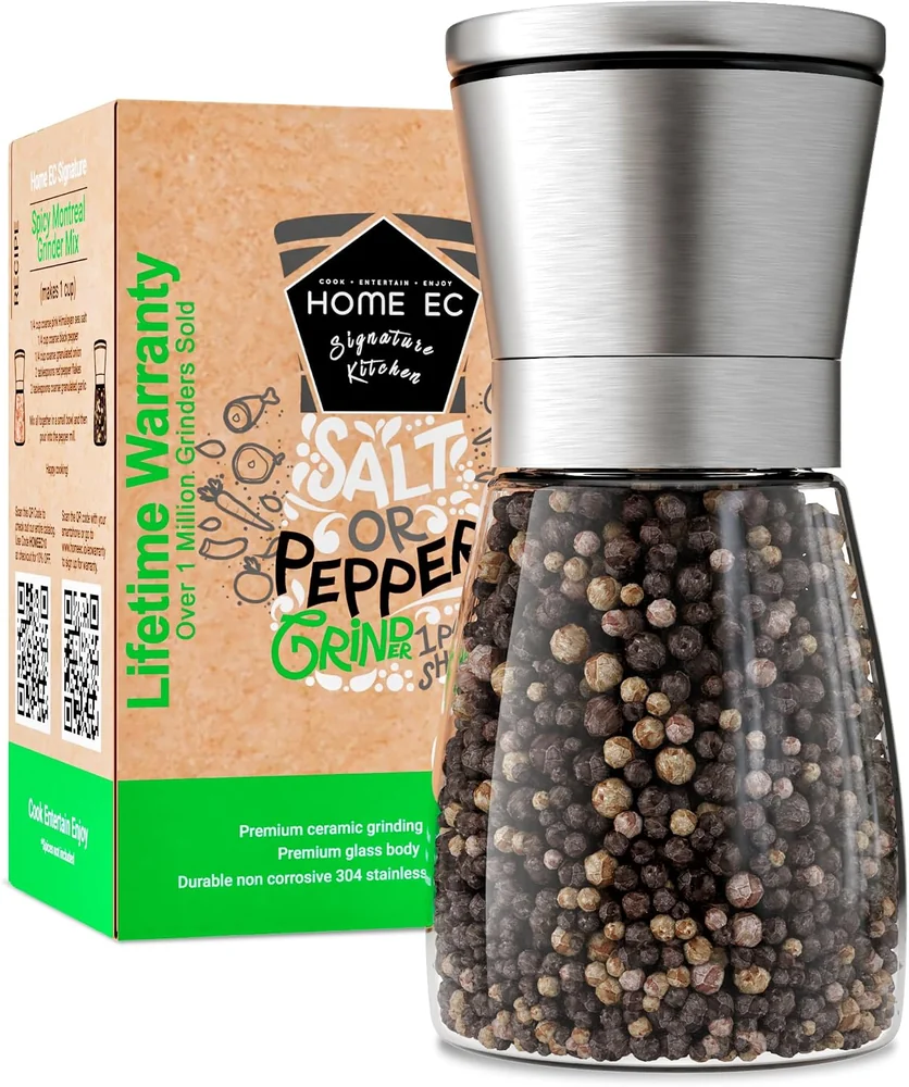 Ultrean Electric Salt and Pepper Grinder Set